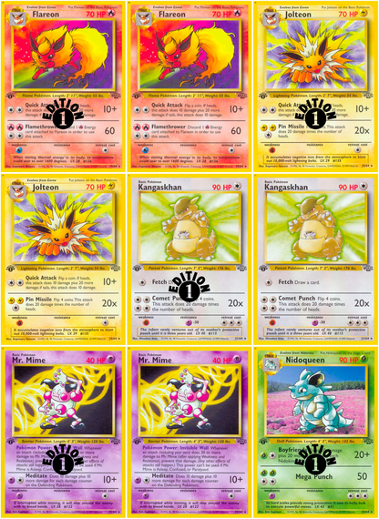 Base: Jungle Printable Master and Complete Set Binder Placeholders + Checklist (Digital Download)