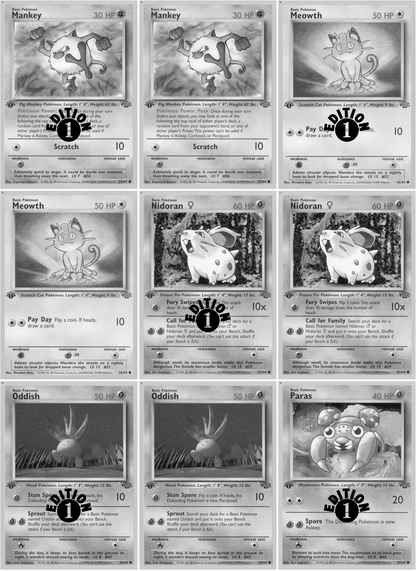 Base: Jungle Printable Master and Complete Set Binder Placeholders + Checklist (Digital Download)