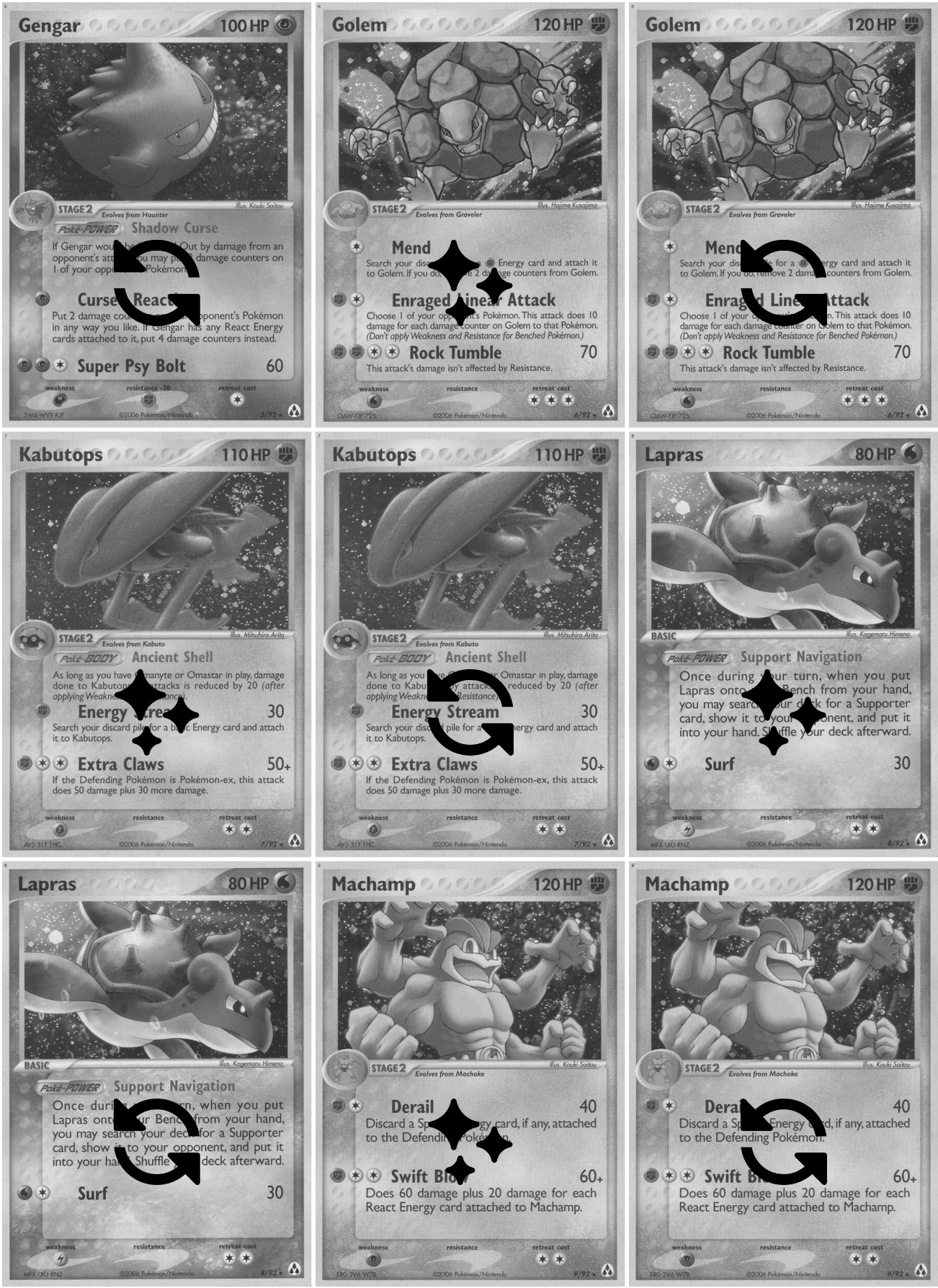 EX: Legend Maker Printable Master and Complete Set Binder Placeholders + Checklist (Digital Download)