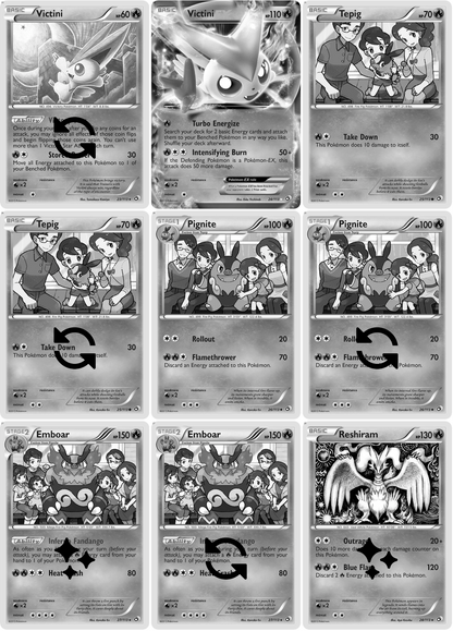 Black & White: Legendary Treasures Printable Master and Complete Set Binder Placeholders + Checklist (Digital Download)