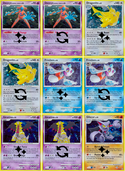 Diamond & Pearl: Legends Awakened Printable Master and Complete Set Binder Placeholders + Checklist (Digital Download)