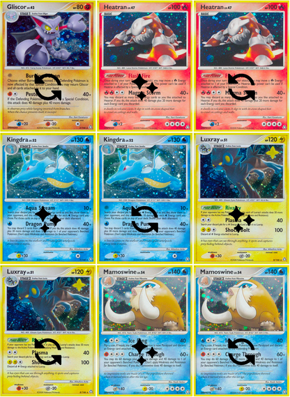 Diamond & Pearl: Legends Awakened Printable Master and Complete Set Binder Placeholders + Checklist (Digital Download)