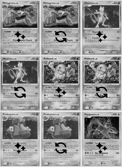 Diamond & Pearl: Legends Awakened Printable Master and Complete Set Binder Placeholders + Checklist (Digital Download)