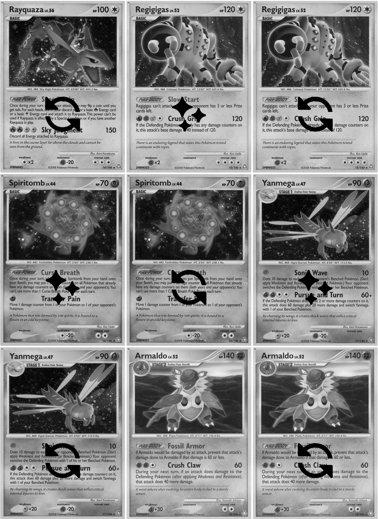 Diamond & Pearl: Legends Awakened Printable Master and Complete Set Binder Placeholders + Checklist (Digital Download)