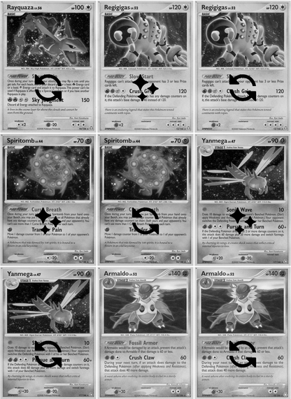 Diamond & Pearl: Legends Awakened Printable Master and Complete Set Binder Placeholders + Checklist (Digital Download)