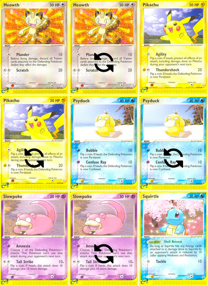 EX: Team Magma vs Team Aqua Printable Master and Complete Set Binder Placeholders + Checklist (Digital Download)