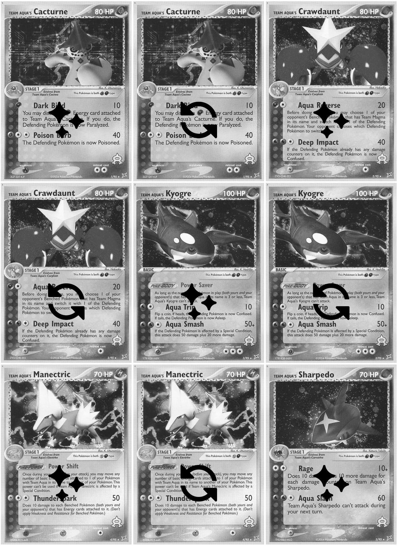 EX: Team Magma vs Team Aqua Printable Master and Complete Set Binder Placeholders + Checklist (Digital Download)