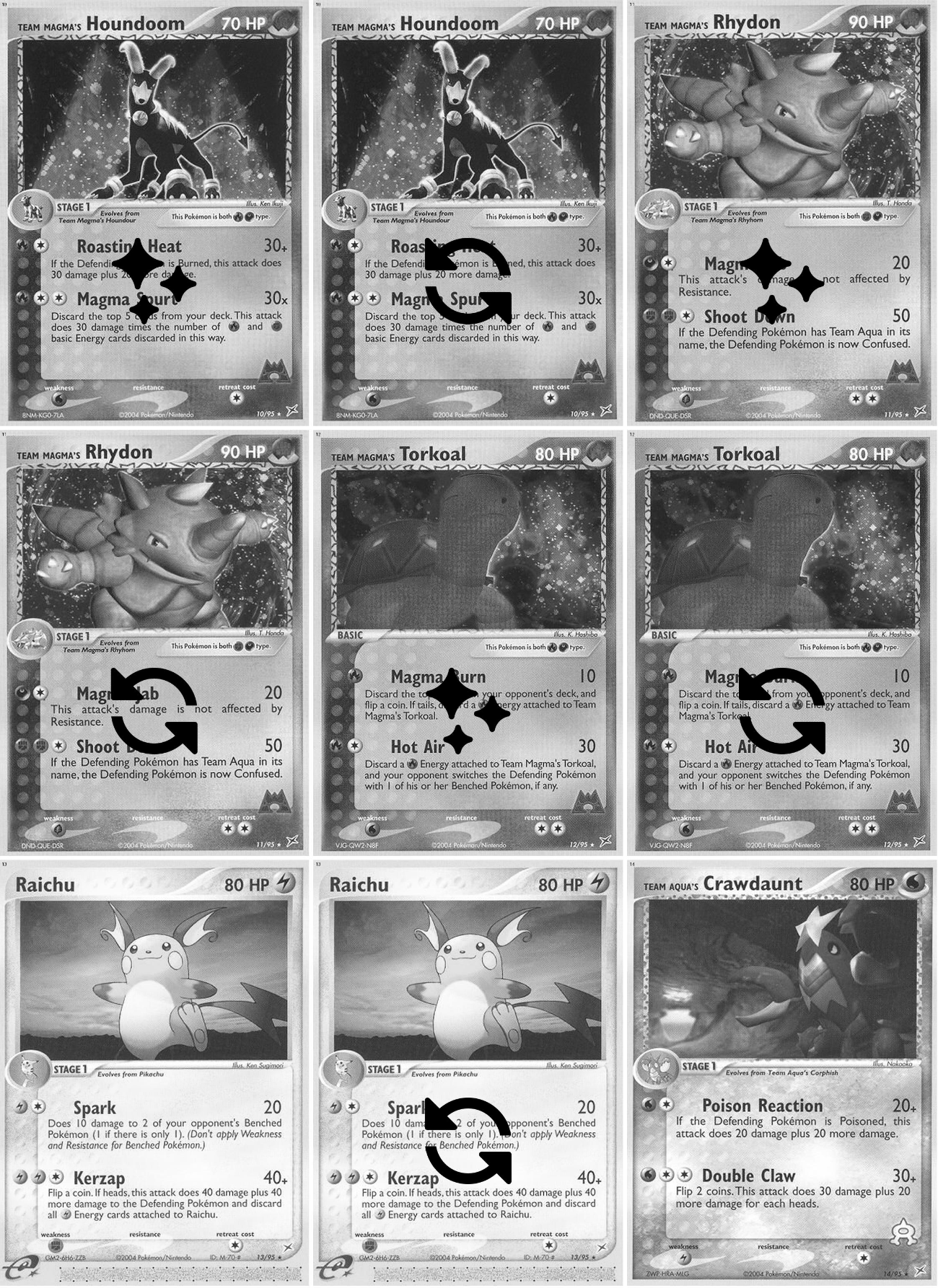 EX: Team Magma vs Team Aqua Printable Master and Complete Set Binder Placeholders + Checklist (Digital Download)