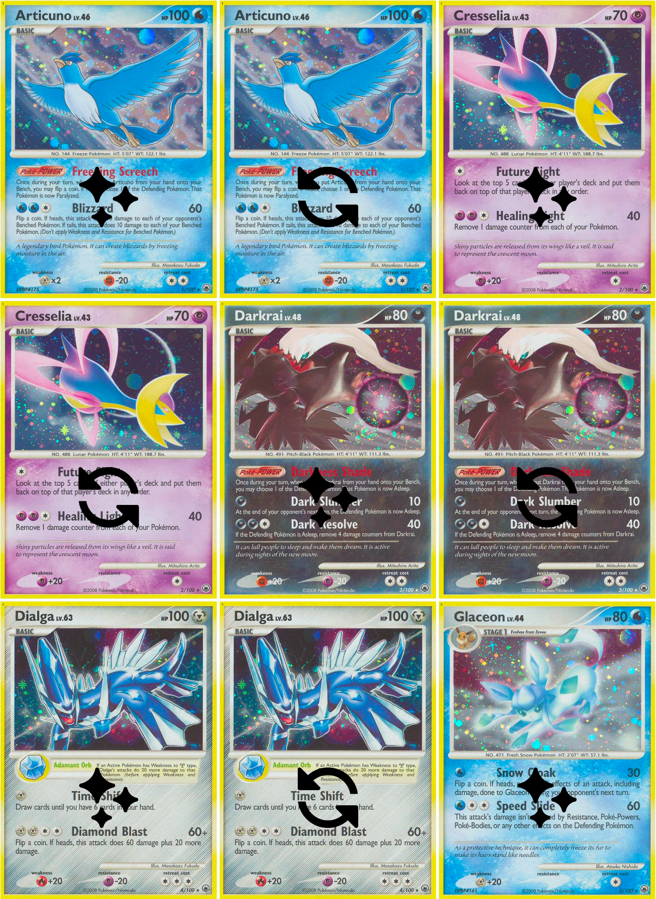 Diamond & Pearl: Majestic Dawn Printable Master and Complete Set Binder Placeholders + Checklist (Digital Download)