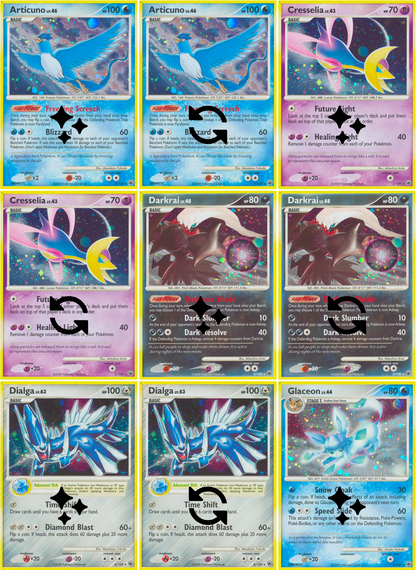 Diamond & Pearl: Majestic Dawn Printable Master and Complete Set Binder Placeholders + Checklist (Digital Download)