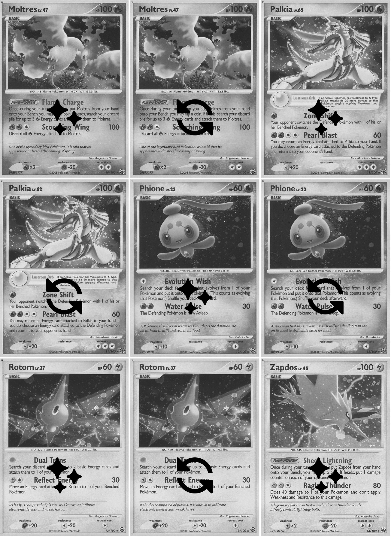 Diamond & Pearl: Majestic Dawn Printable Master and Complete Set Binder Placeholders + Checklist (Digital Download)