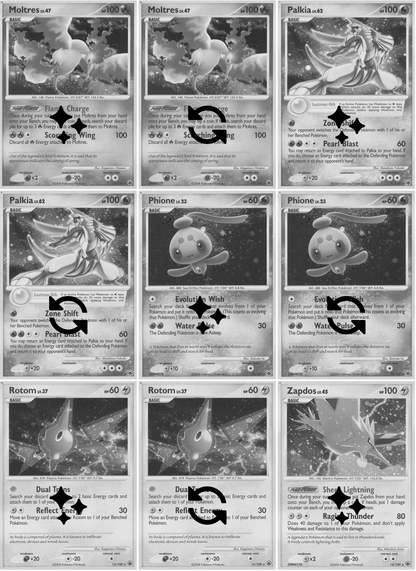 Diamond & Pearl: Majestic Dawn Printable Master and Complete Set Binder Placeholders + Checklist (Digital Download)