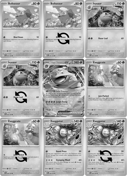 Mega Evolution: Base Set Printable Master and Complete Set Binder Placeholders + Checklist (Digital Download)