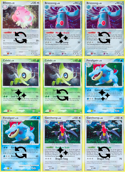 Diamond & Pearl: Mysterious Treasures Printable Master and Complete Set Binder Placeholders + Checklist (Digital Download)