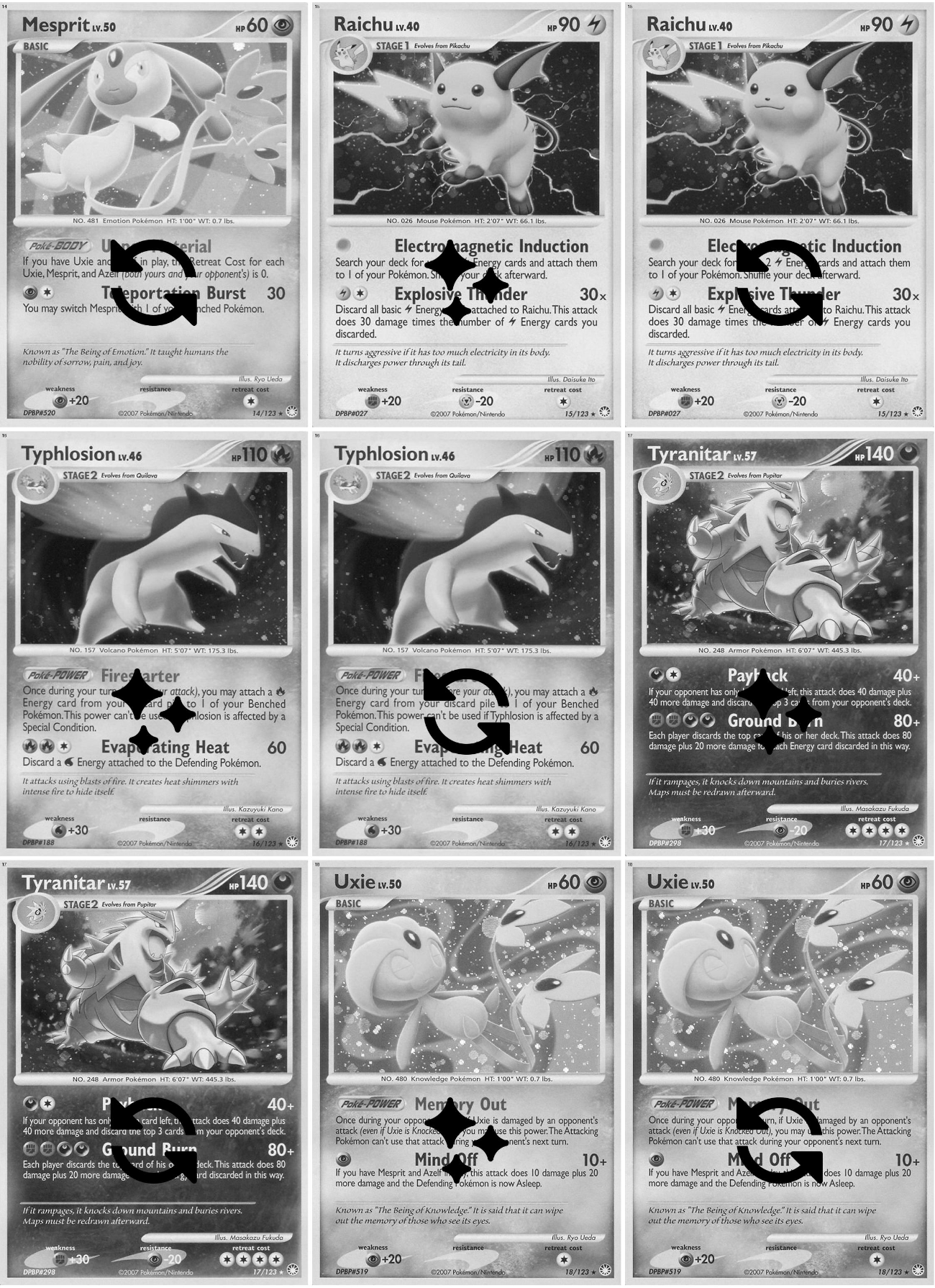 Diamond & Pearl: Mysterious Treasures Printable Master and Complete Set Binder Placeholders + Checklist (Digital Download)