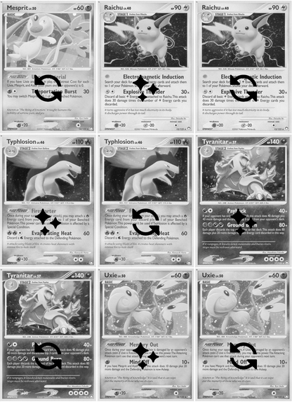 Diamond & Pearl: Mysterious Treasures Printable Master and Complete Set Binder Placeholders + Checklist (Digital Download)