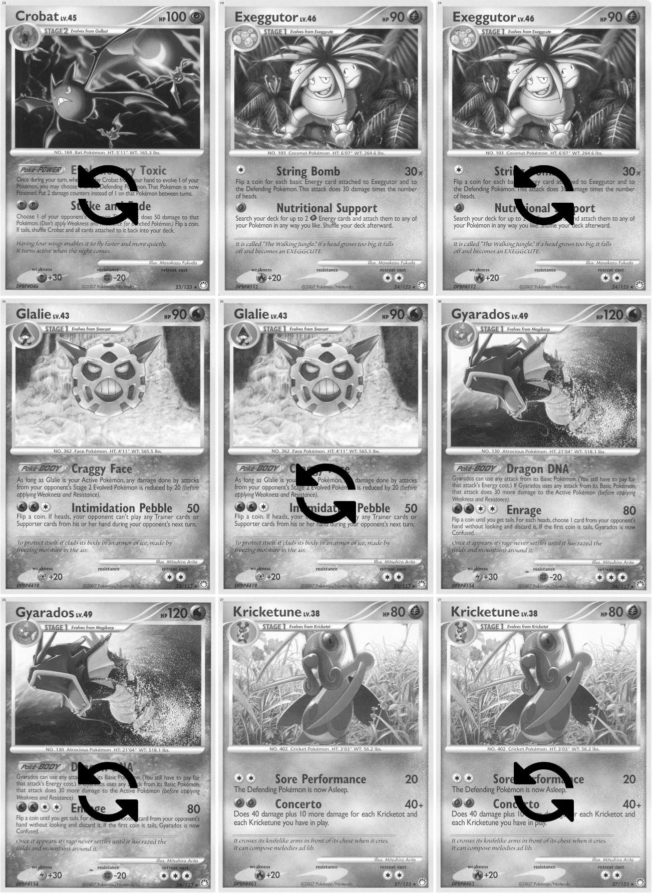 Diamond & Pearl: Mysterious Treasures Printable Master and Complete Set Binder Placeholders + Checklist (Digital Download)