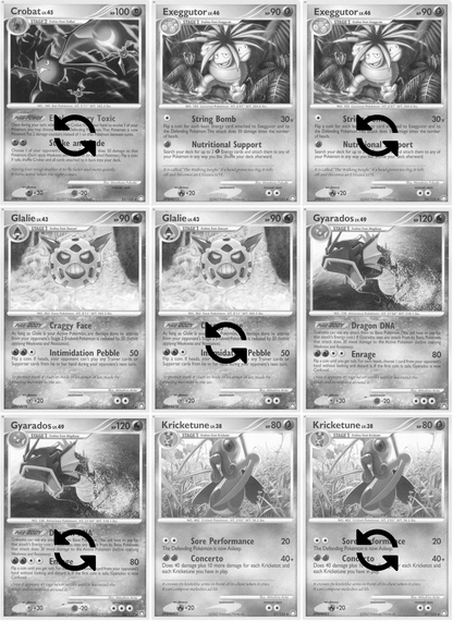 Diamond & Pearl: Mysterious Treasures Printable Master and Complete Set Binder Placeholders + Checklist (Digital Download)