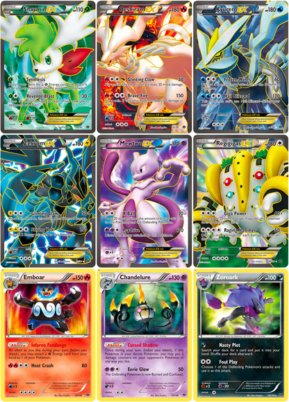 Black & White: Next Destinies Printable Master and Complete Set Binder Placeholders + Checklist (Digital Download)