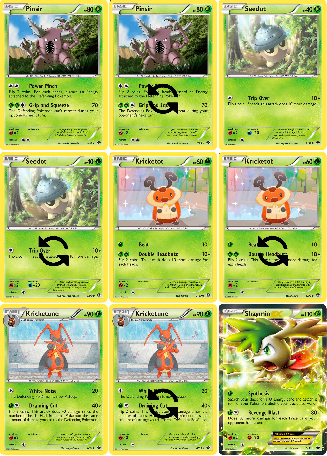 Black & White: Next Destinies Printable Master and Complete Set Binder Placeholders + Checklist (Digital Download)