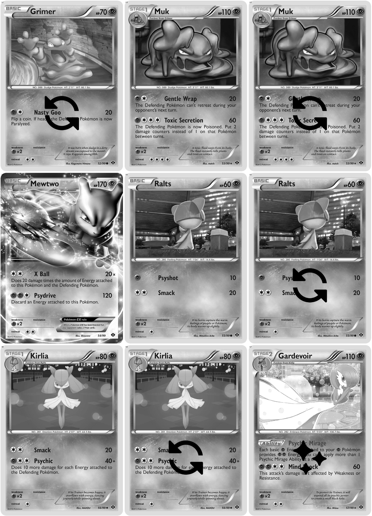 Black & White: Next Destinies Printable Master and Complete Set Binder Placeholders + Checklist (Digital Download)
