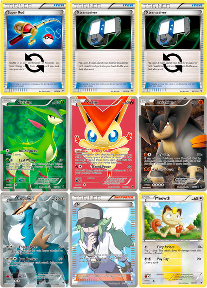 Black & White: Noble Victories Printable Master and Complete Set Binder Placeholders + Checklist (Digital Download)