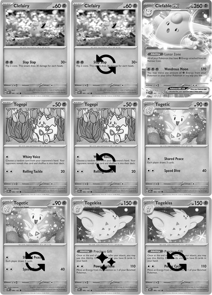 Scarlet & Violet: Obsidian Flames Printable Master and Complete Set Binder Placeholders + Checklist (Digital Download)