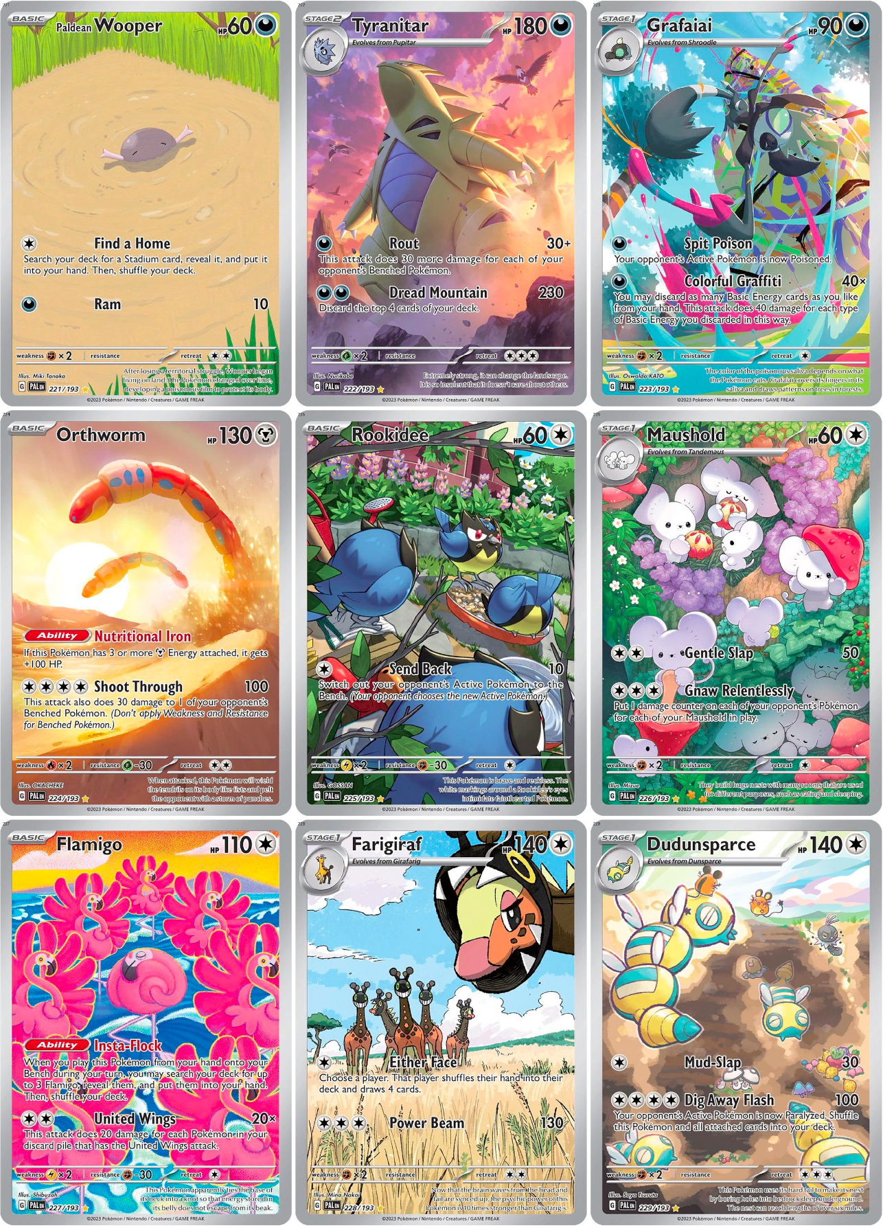 Scarlet & Violet: Paldea Evolved Printable Master and Complete Set Binder Placeholders + Checklist (Digital Download)