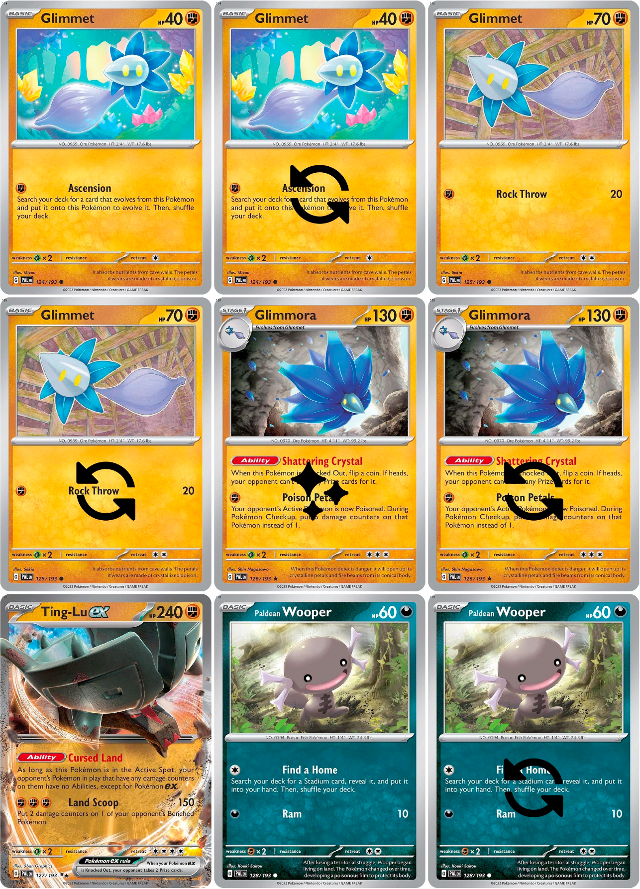 Scarlet & Violet: Paldea Evolved Printable Master and Complete Set Binder Placeholders + Checklist (Digital Download)