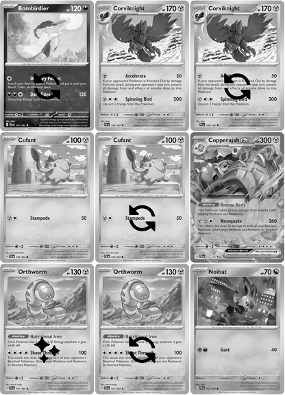 Scarlet & Violet: Paldea Evolved Printable Master and Complete Set Binder Placeholders + Checklist (Digital Download)