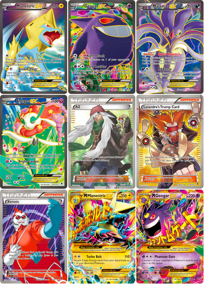 XY: Phantom Forces Printable Master and Complete Set Binder Placeholders + Checklist (Digital Download)