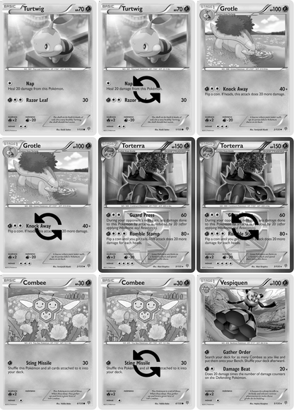 Black & White: Plasma Storm Printable Master and Complete Set Binder Placeholders + Checklist (Digital Download)