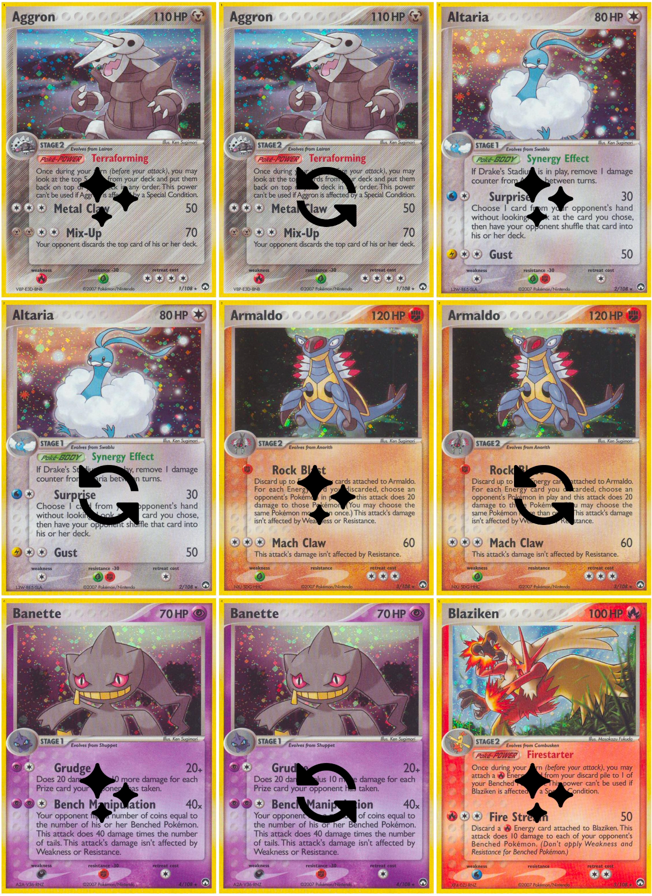 EX: Power Keepers Printable Master and Complete Set Binder Placeholders + Checklist (Digital Download)