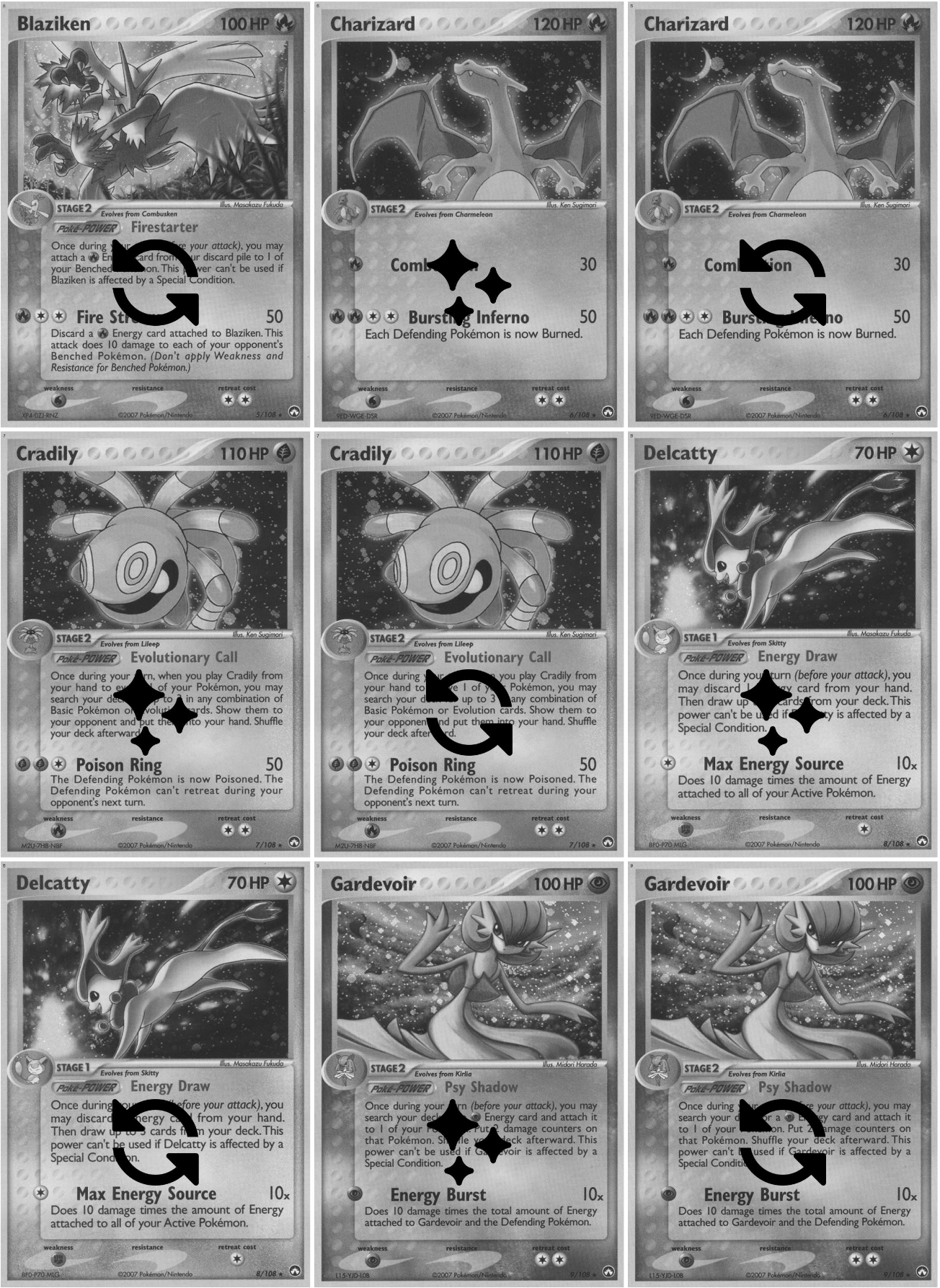 EX: Power Keepers Printable Master and Complete Set Binder Placeholders + Checklist (Digital Download)