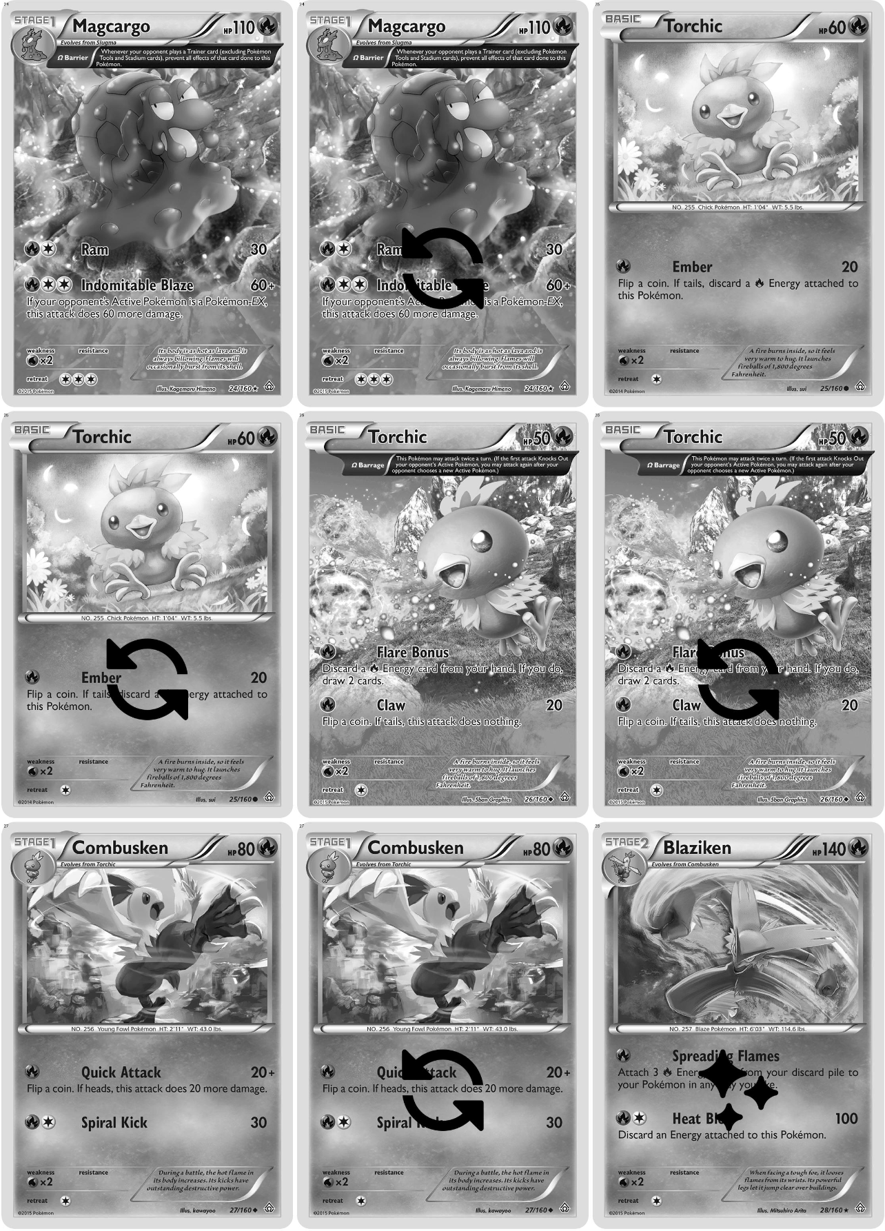 XY: Primal Clash Printable Master and Complete Set Binder Placeholders + Checklist (Digital Download)