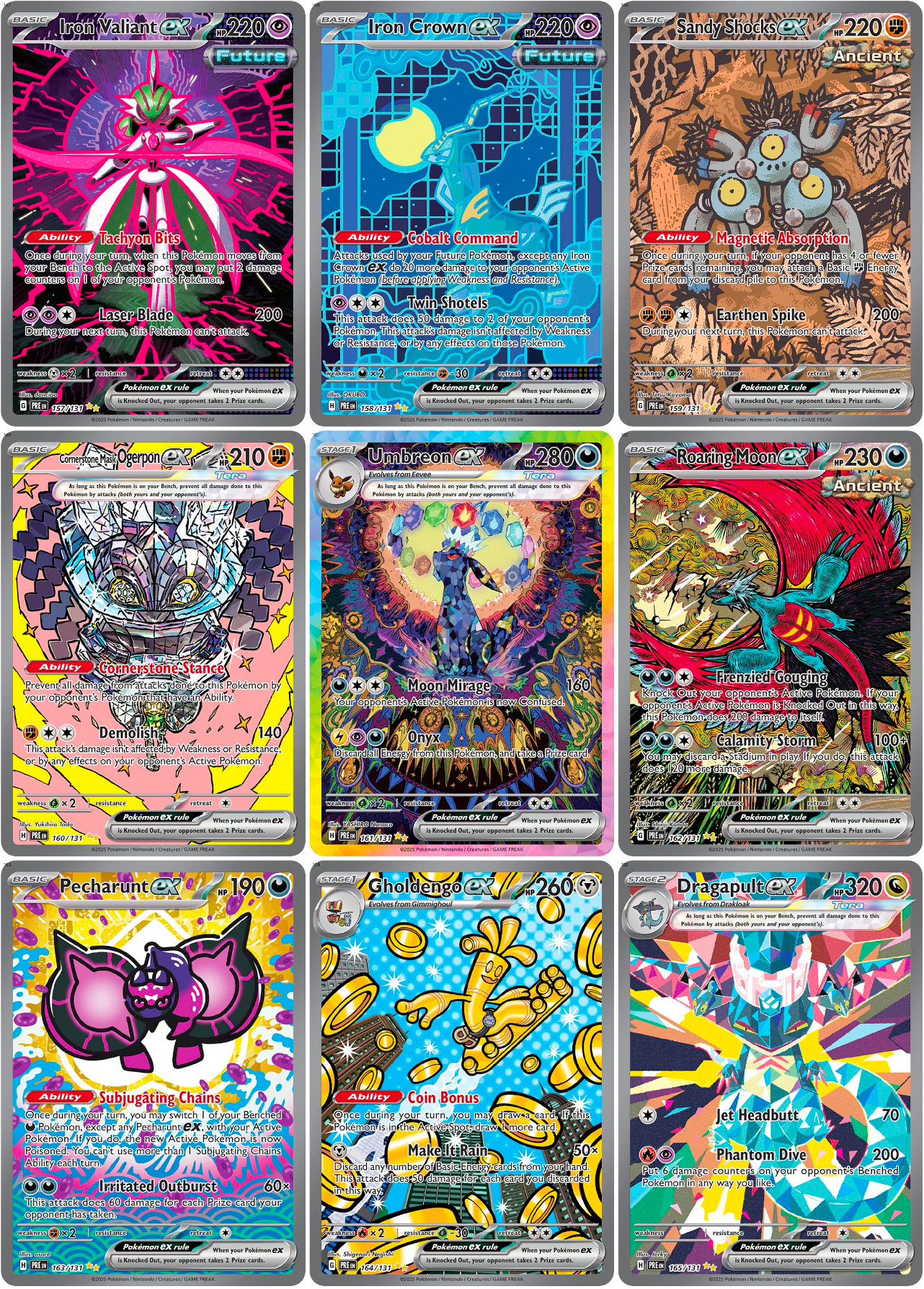 Scarlet & Violet: Prismatic Evolutions Printable Master and Complete Set Binder Placeholders + Checklist (Digital Download)