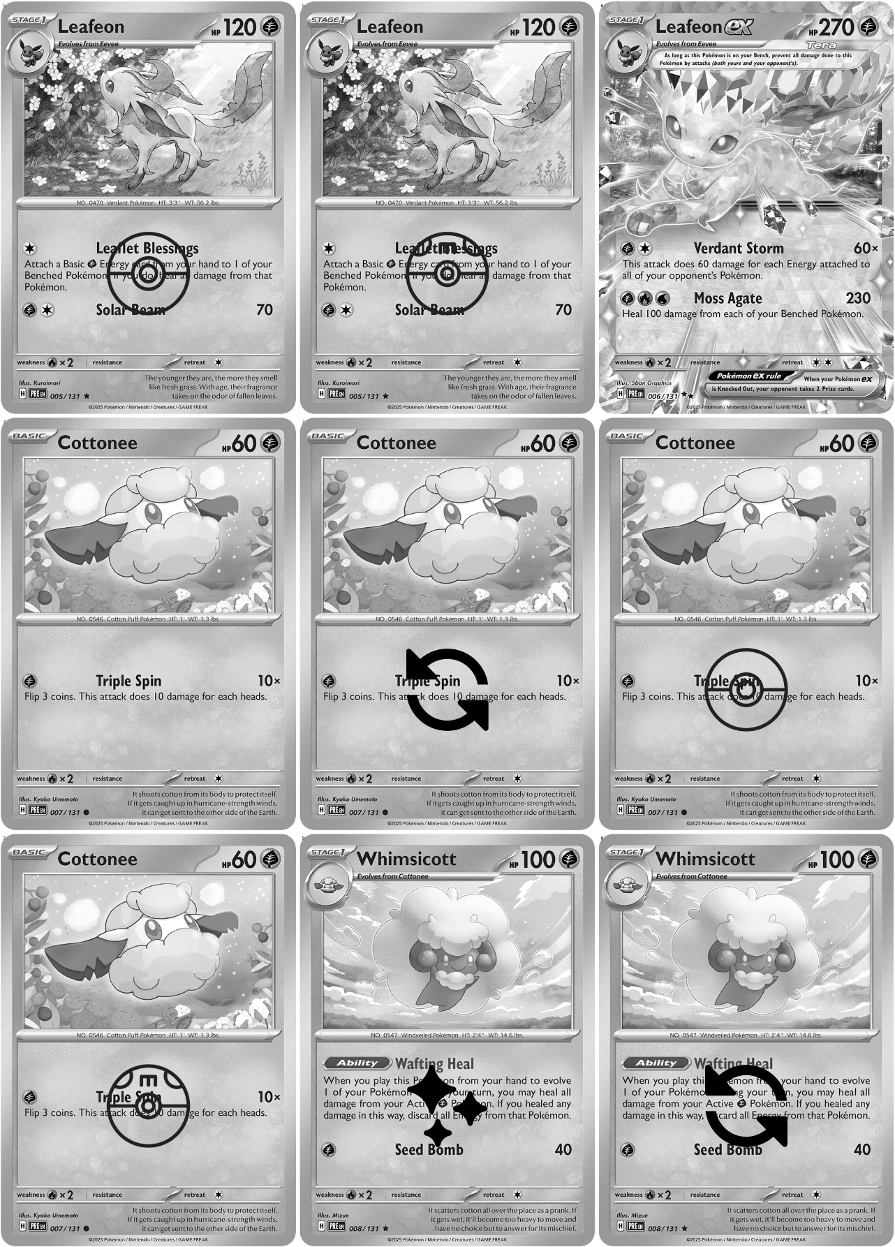 Scarlet & Violet: Prismatic Evolutions Printable Master and Complete Set Binder Placeholders + Checklist (Digital Download)