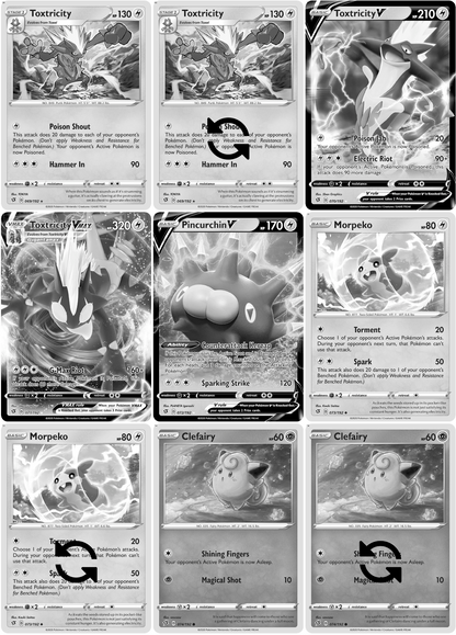 Sword & Shield: Rebel Clash Printable Master and Complete Set Binder Placeholders  + Checklist (Digital Download)