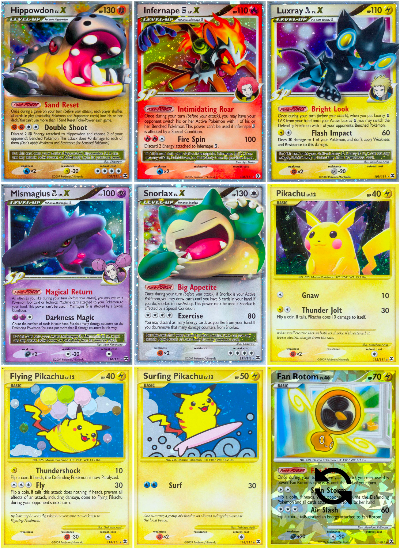 Platinum: Rising Rivals Printable Master and Complete Set Binder Placeholders + Checklist (Digital Download)