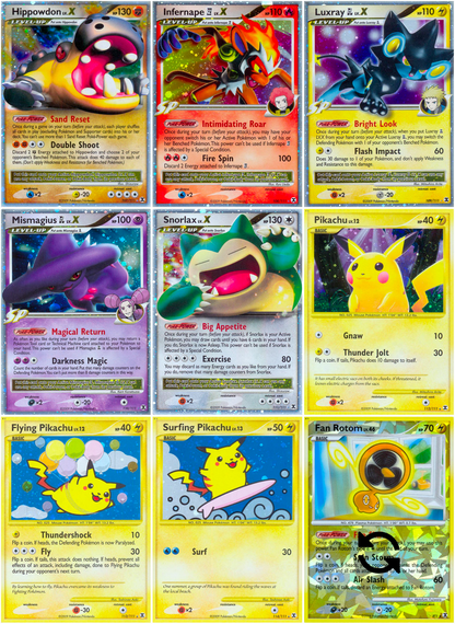 Platinum: Rising Rivals Printable Master and Complete Set Binder Placeholders + Checklist (Digital Download)