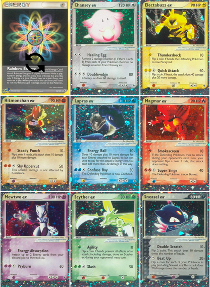 EX: Ruby & Sapphire Printable Master and Complete Set Binder Placeholders + Checklist (Digital Download)