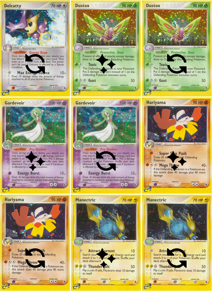 EX: Ruby & Sapphire Printable Master and Complete Set Binder Placeholders + Checklist (Digital Download)