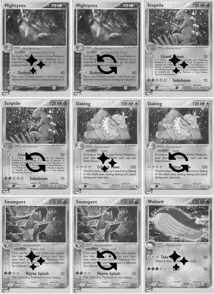 EX: Ruby & Sapphire Printable Master and Complete Set Binder Placeholders + Checklist (Digital Download)