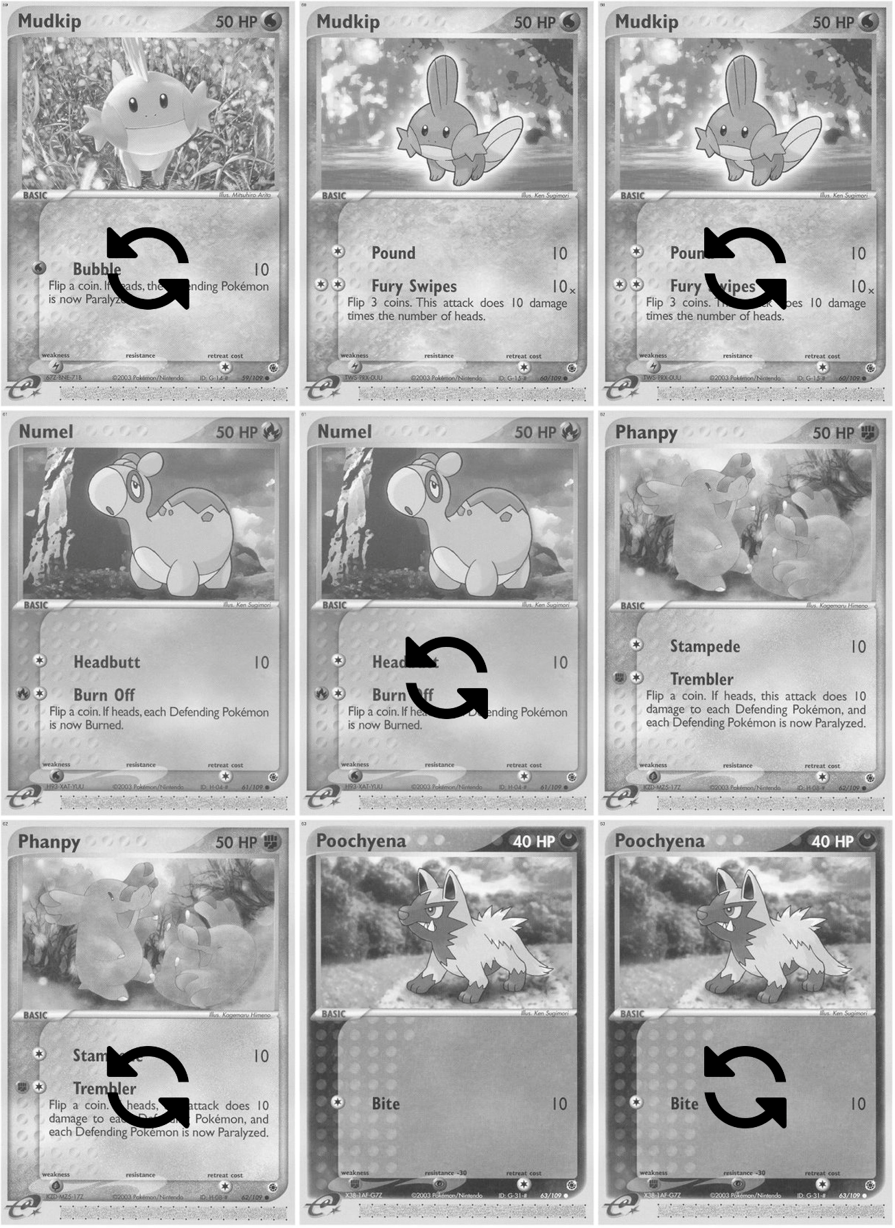 EX: Ruby & Sapphire Printable Master and Complete Set Binder Placeholders + Checklist (Digital Download)