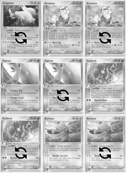 EX: Sandstorm Printable Master and Complete Set Binder Placeholders + Checklist (Digital Download)