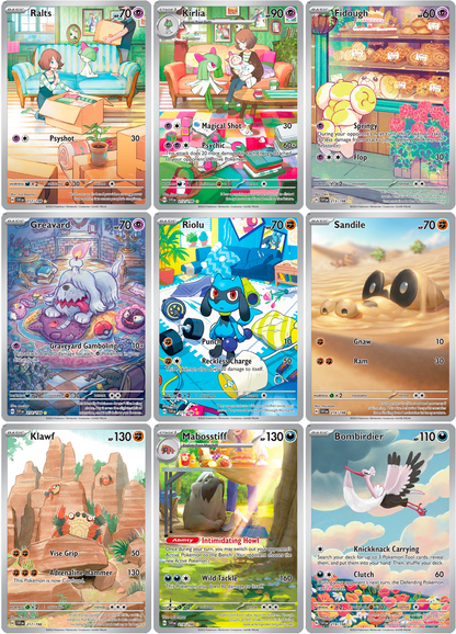 Scarlet & Violet: Base Set Printable Master and Complete Set Binder Placeholders + Checklist (Digital Download)