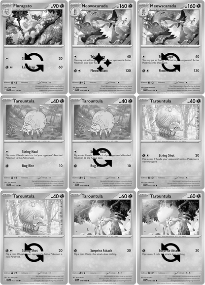 Scarlet & Violet: Base Set Printable Master and Complete Set Binder Placeholders + Checklist (Digital Download)