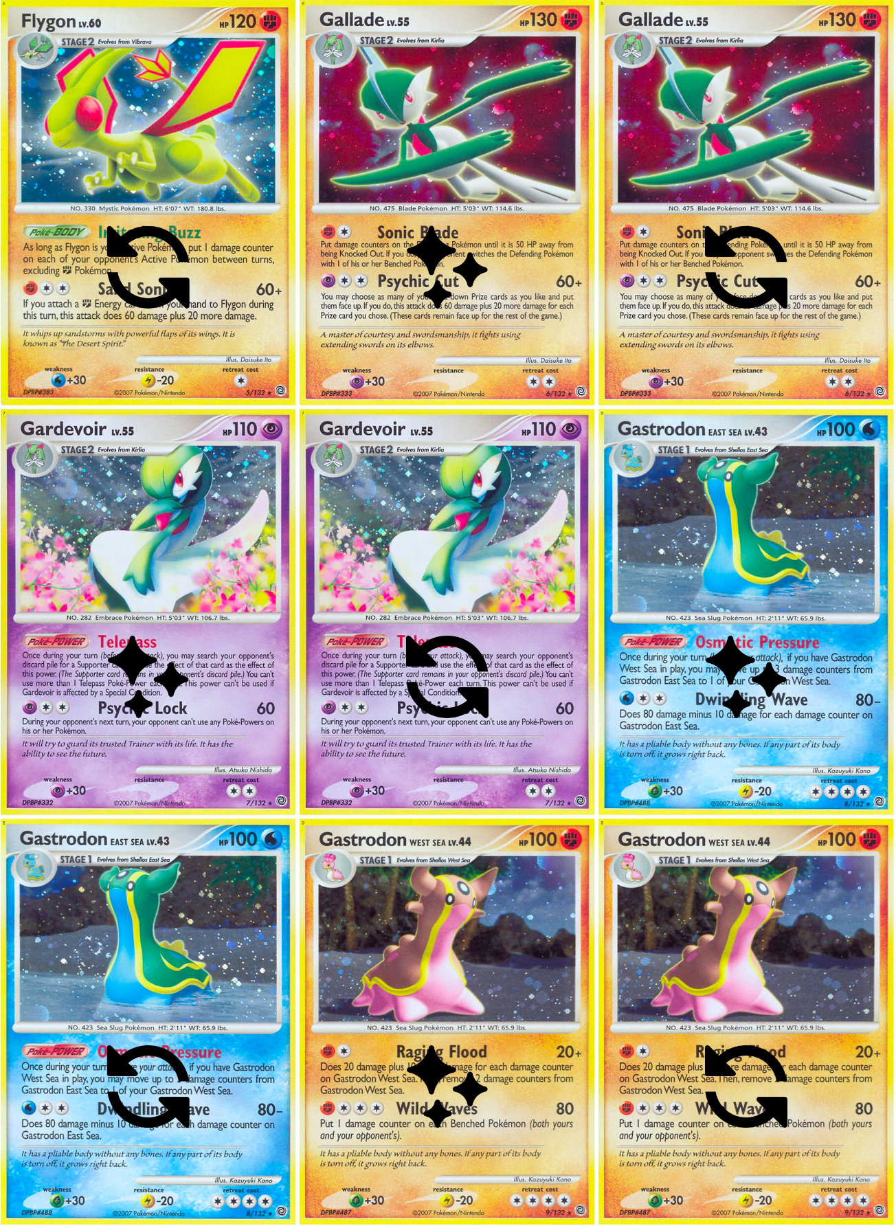 Diamond & Pearl: Secret Wonders Printable Master and Complete Set Binder Placeholders + Checklist (Digital Download)