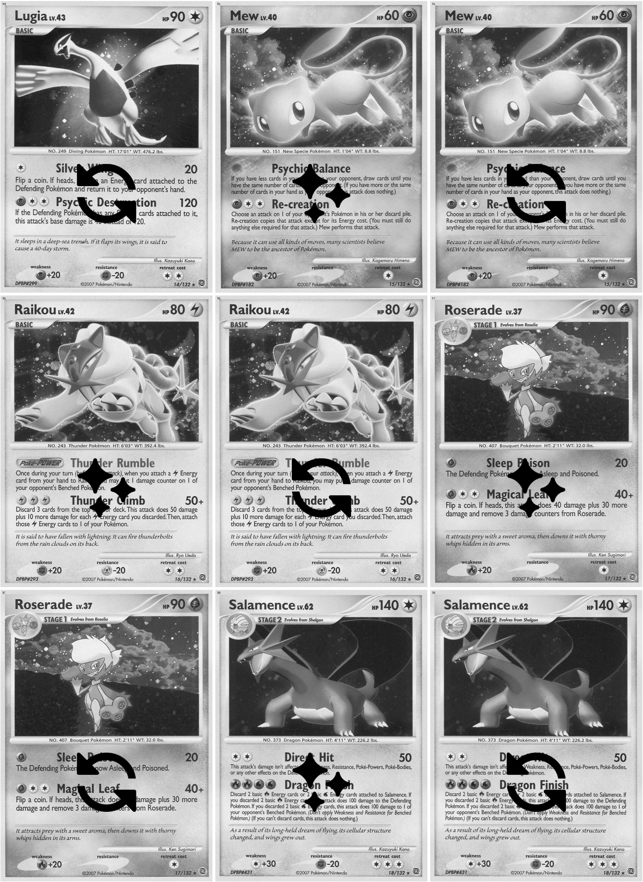 Diamond & Pearl: Secret Wonders Printable Master and Complete Set Binder Placeholders + Checklist (Digital Download)