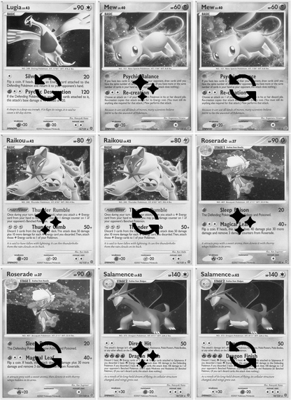 Diamond & Pearl: Secret Wonders Printable Master and Complete Set Binder Placeholders + Checklist (Digital Download)